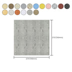 3D embossed self-adhesive wood-effect wall panels