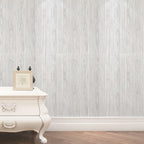 3D embossed self-adhesive wood-effect wall panels