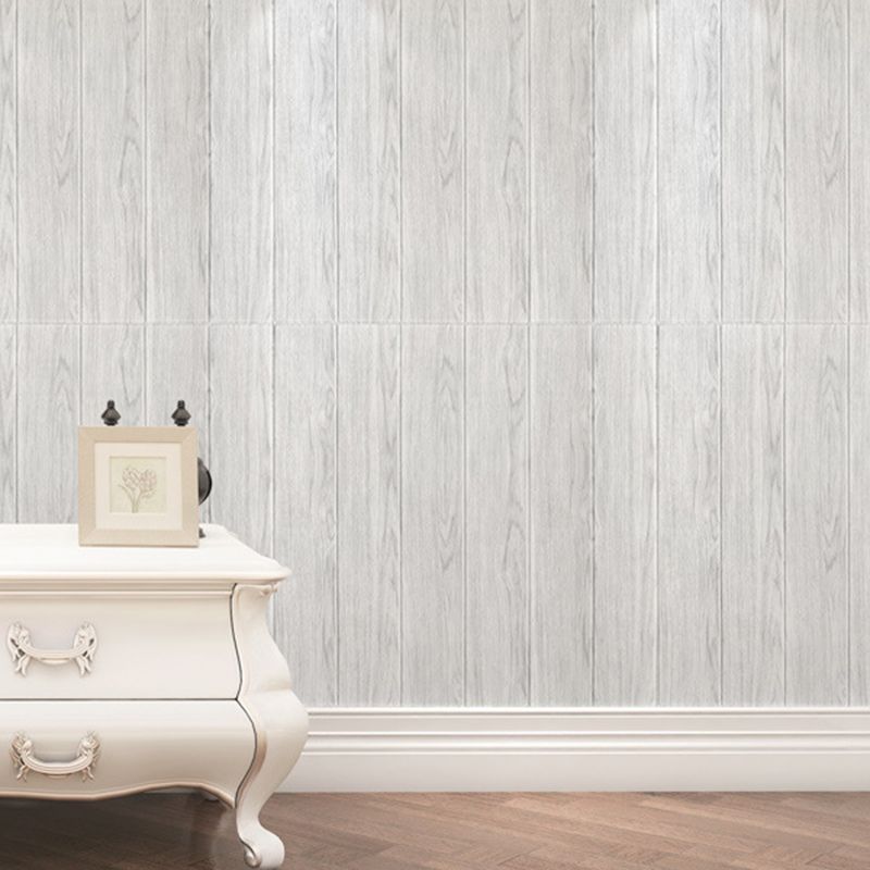 3D embossed self-adhesive wood-effect wall panels