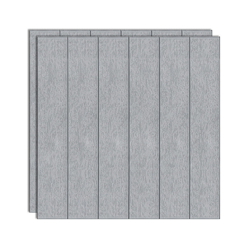 3D embossed self-adhesive wood-effect wall panels