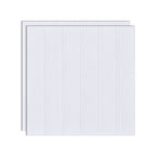 3D embossed self-adhesive wood-effect wall panels