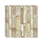 3D embossed self-adhesive wood-effect wall panels
