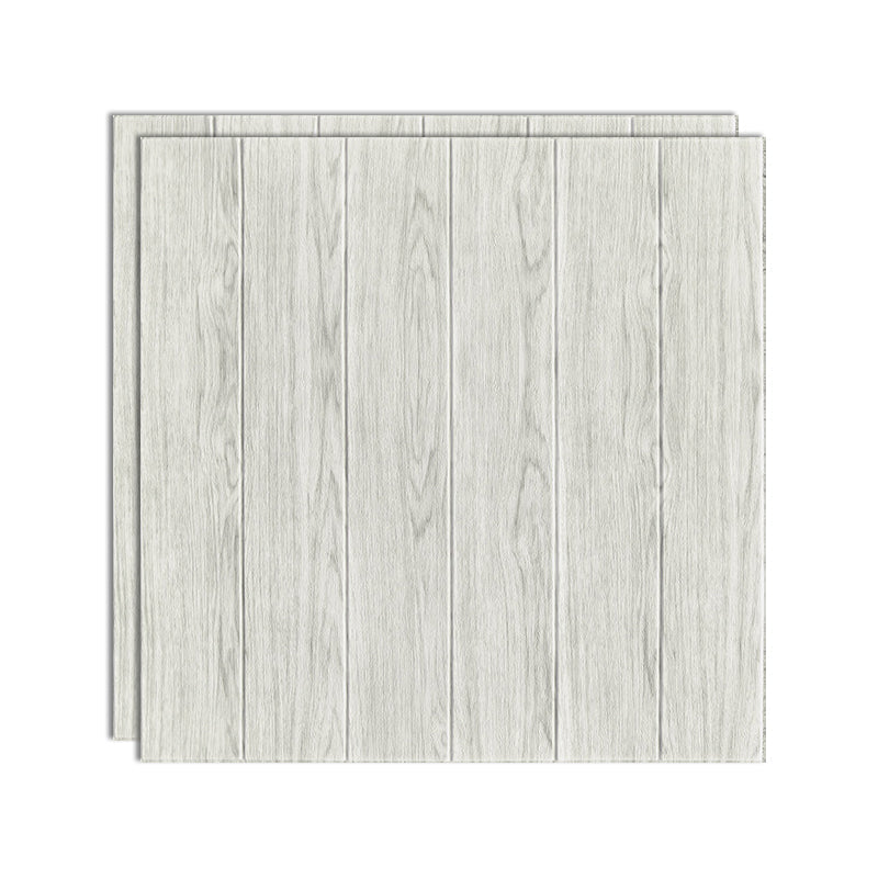 3D embossed self-adhesive wood-effect wall panels