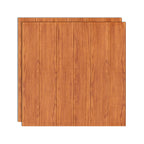 3D embossed self-adhesive wood-effect wall panels