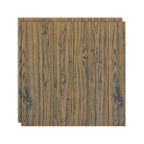 3D embossed self-adhesive wood-effect wall panels