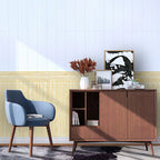 3D embossed self-adhesive wood-effect wall panels