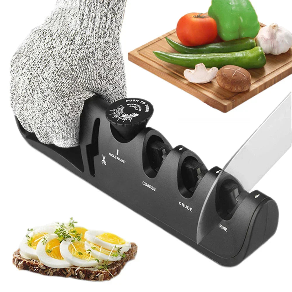 4-in-1 Professional Knife Sharpener – EdgeSharp