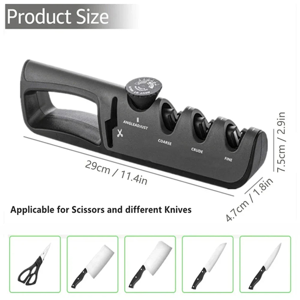 4-in-1 Professional Knife Sharpener – EdgeSharp
