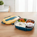 4-Section Insulated Bento Lunch Box — Thermal Meal Storage Container