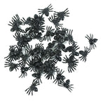 50 Luminous Glowing Spiders Halloween Decoration
