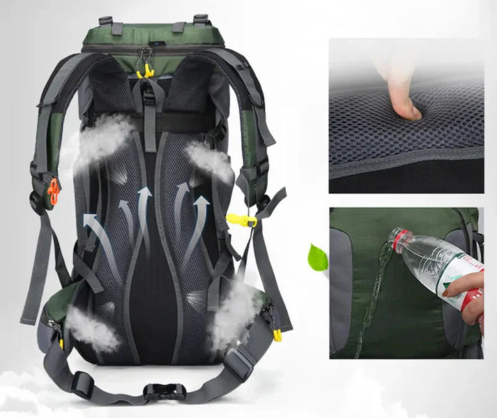 60L Waterproof Backpack – Ultimate Outdoor Rucksack for All Adventures