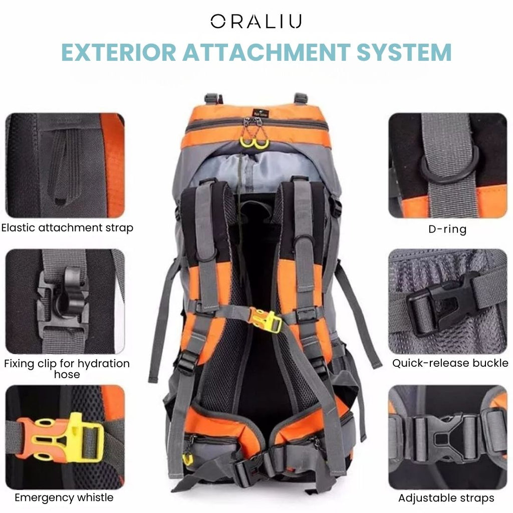 60L Waterproof Backpack – Ultimate Outdoor Rucksack for All Adventures