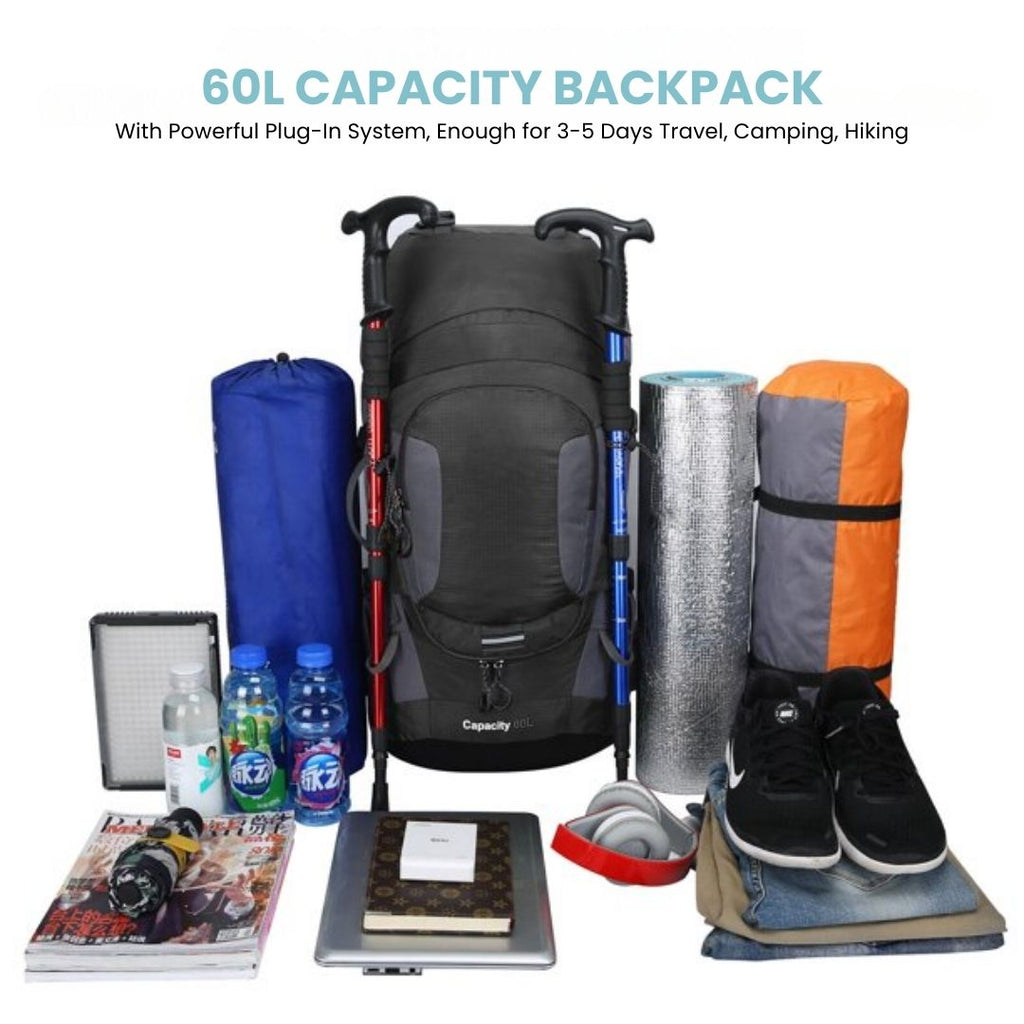 60L Waterproof Backpack – Ultimate Outdoor Rucksack for All Adventures