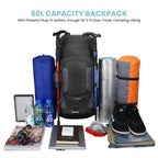 60L Waterproof Backpack – Ultimate Outdoor Rucksack for All Adventures