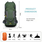 60L Waterproof Backpack – Ultimate Outdoor Rucksack for All Adventures