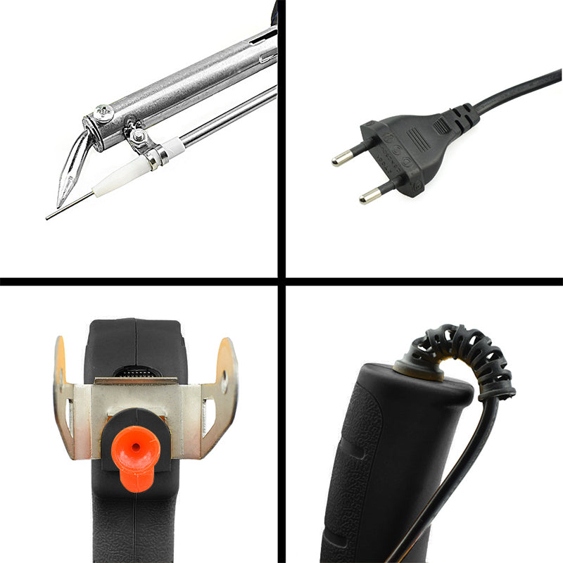 60W Automatic Feed Soldering Iron with Stand