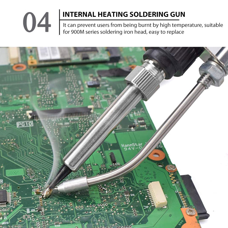 60W Automatic Feed Soldering Iron with Stand