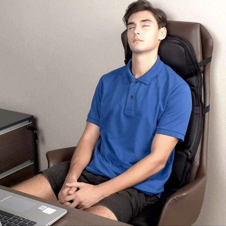Boneroshop | 8 Mode Massage Chair Pad With Heated Back Neck Cushion