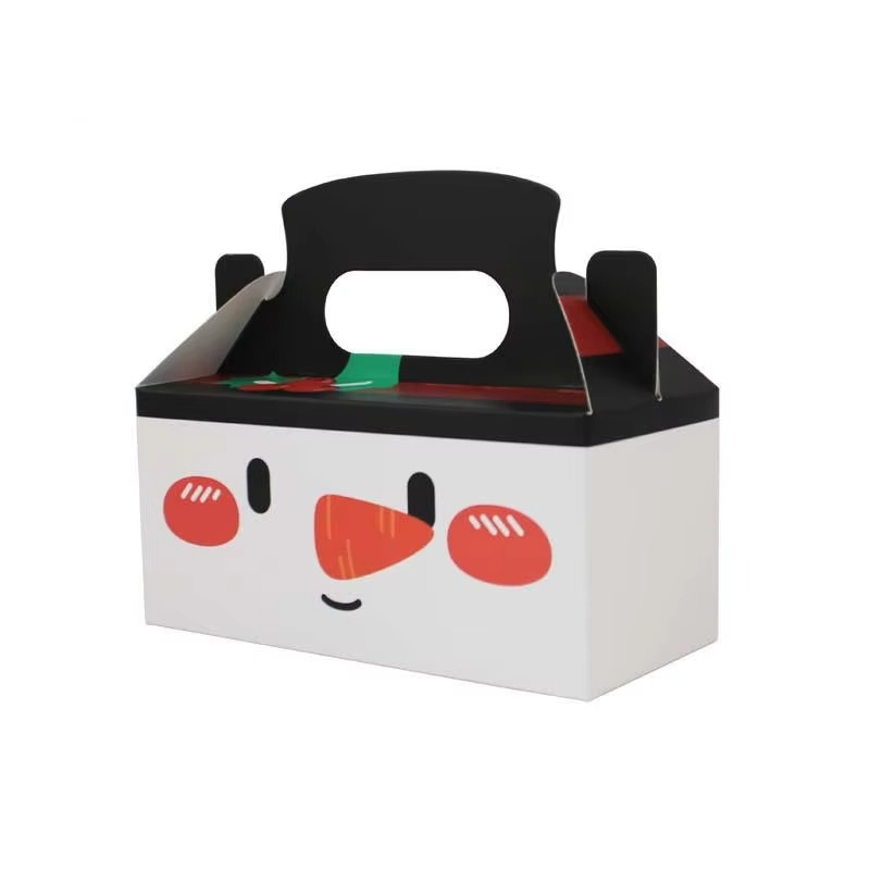 8-Piece Christmas Gift Box Set for Biscuits, Sweets and Festive Treats
