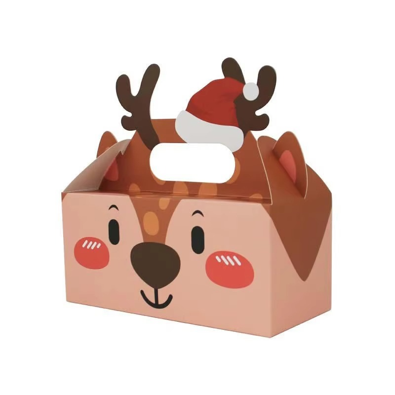 8-Piece Christmas Gift Box Set for Biscuits, Sweets and Festive Treats