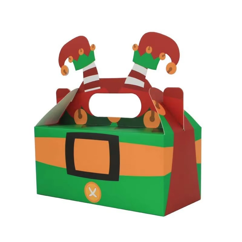 8-Piece Christmas Gift Box Set for Biscuits, Sweets and Festive Treats