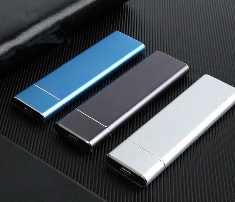 8TB Portable SSD External Hard Drive with USB 3.1 for Fast File Transfer – Lightweight and Compact Design