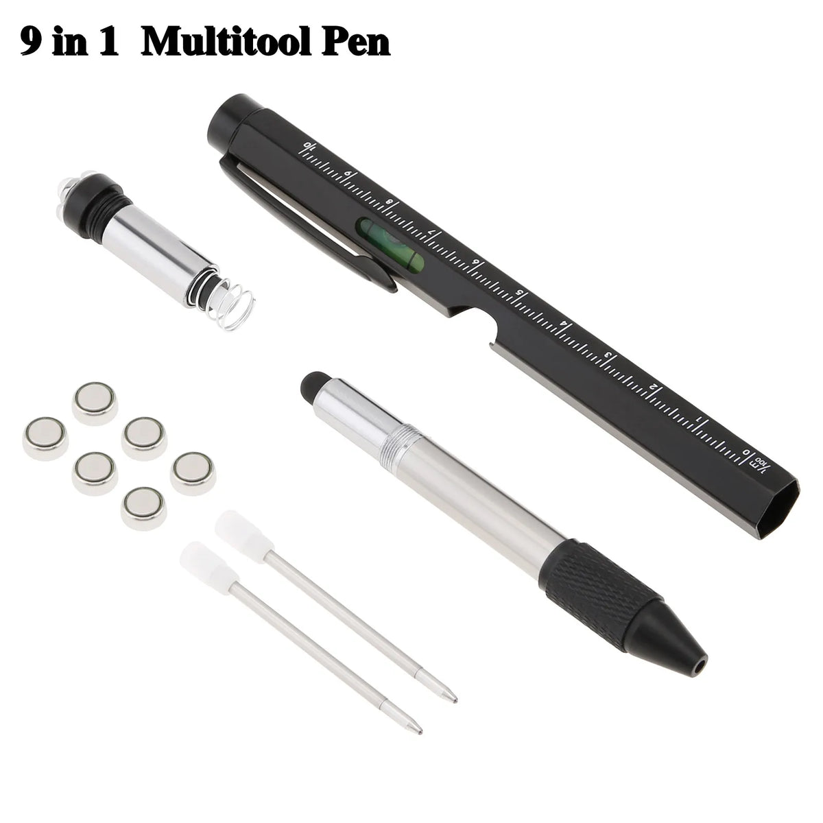 9-in-1 Multifunctional Task Master Pen