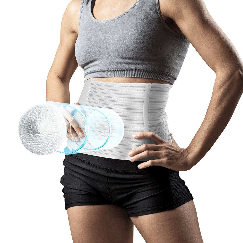 Abdominal Binder for Men and Women, Hernia Belt for Men with Removable Pad, Hernia Belt for Women, Belly Binder