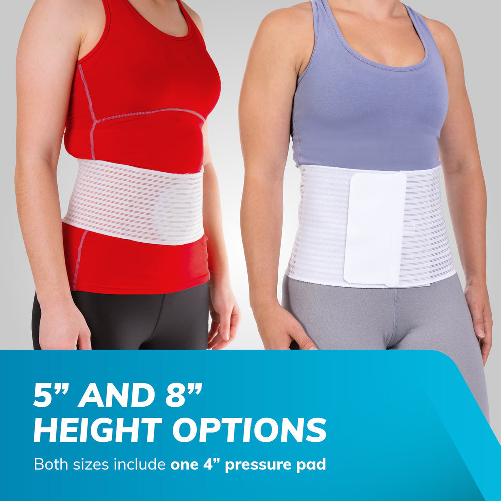 Abdominal Binder for Men and Women, Hernia Belt for Men with Removable Pad, Hernia Belt for Women, Belly Binder