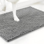 Absorbent Non-Slip Dog Door Mat for Muddy Paws
