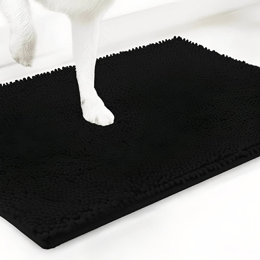 Absorbent Non-Slip Dog Door Mat for Muddy Paws
