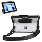 Acrylic Transparent Hand and Shoulder Strap Laptop Case for Microsoft Surface Pro 4 / 5 / 6 / 7 / 7+