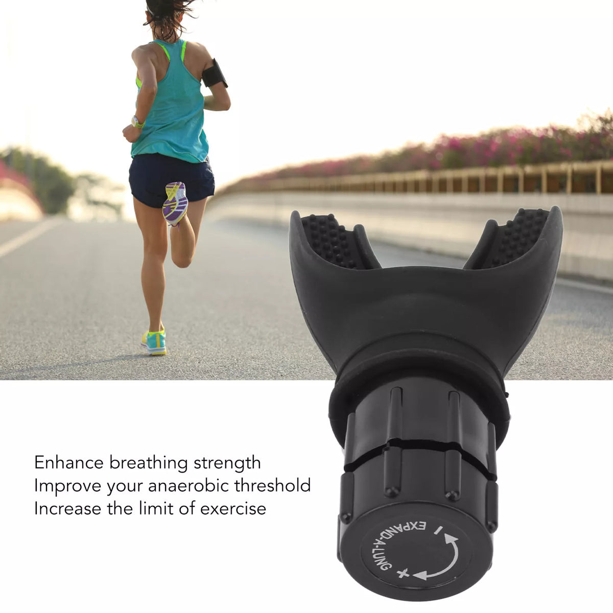 AdemFit Long Trainer – Adjustable Breathing Resistance for Sports & Recovery