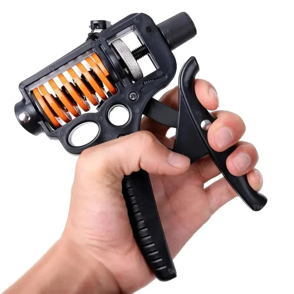 Adjustable 5-165kg Heavy Hand Grip Strengthener - Finger Expander for Arm, Wrist, and Forearm Training Boneroshop