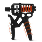 Adjustable 5-165kg Heavy Hand Grip Strengthener - Finger Expander for Arm, Wrist, and Forearm Training Boneroshop