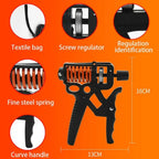 Adjustable 5-165kg Heavy Hand Grip Strengthener - Finger Expander for Arm, Wrist, and Forearm Training Boneroshop