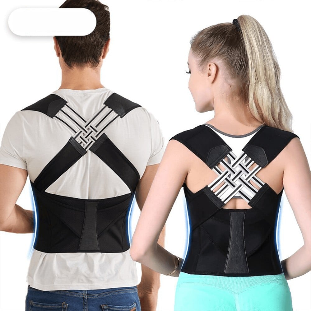 Adjustable Back Posture Support Belt – Unisex