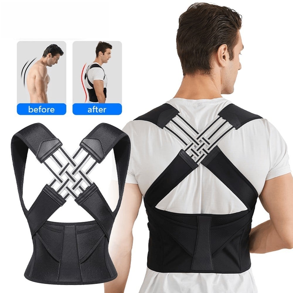 Adjustable Back Posture Support Belt – Unisex