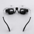 Adjustable LED Magnifying Glasses for Precision Work and Hobbies