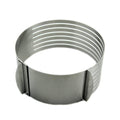 Adjustable Stainless Steel Cake Slicer Mould