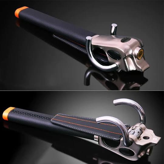Adjustable Steering Wheel Lock with Triple Locking – Strong Theft Prevention