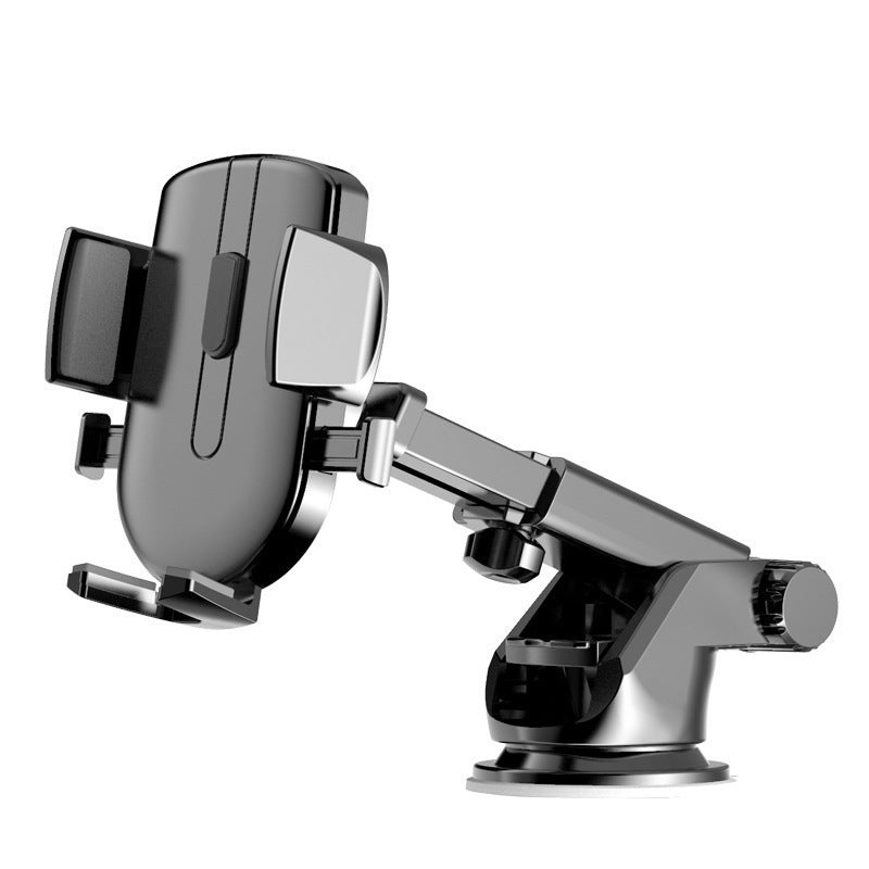 Adjustable Telescopic Suction Car Phone Holder with Full Rotation Gravity Auto-Lock