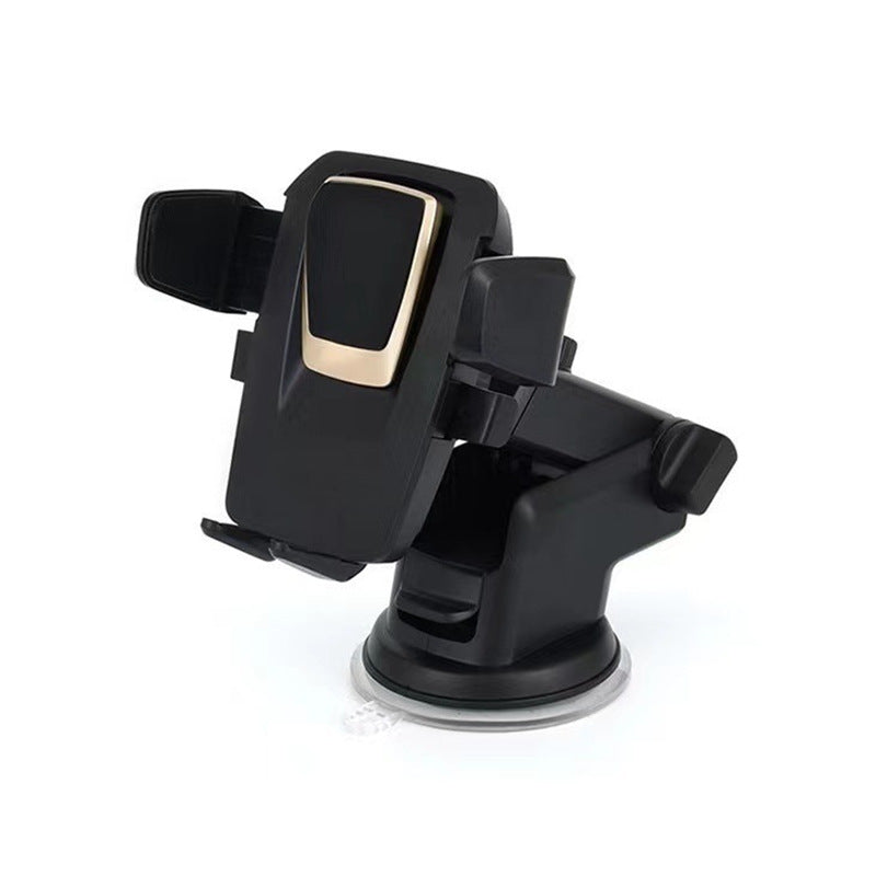 Adjustable Telescopic Suction Car Phone Holder with Full Rotation Gravity Auto-Lock