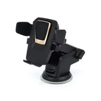 Adjustable Telescopic Suction Car Phone Holder with Full Rotation Gravity Auto-Lock