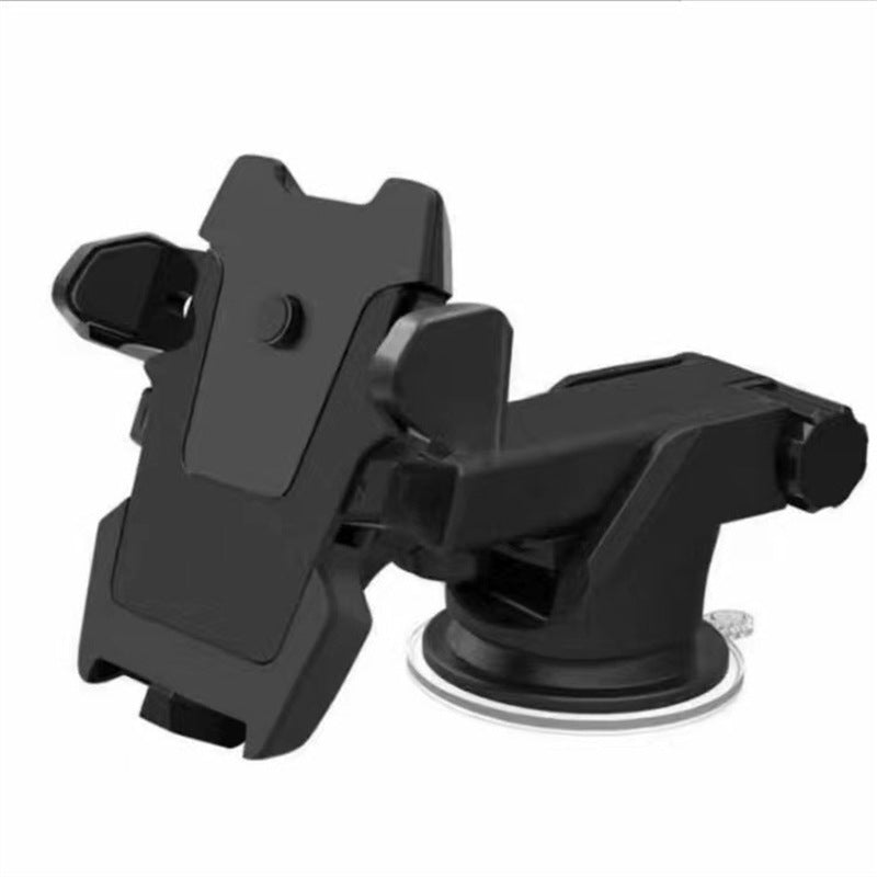 Adjustable Telescopic Suction Car Phone Holder with Full Rotation Gravity Auto-Lock