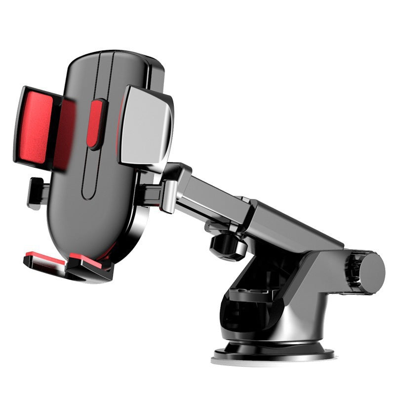 Adjustable Telescopic Suction Car Phone Holder with Full Rotation Gravity Auto-Lock