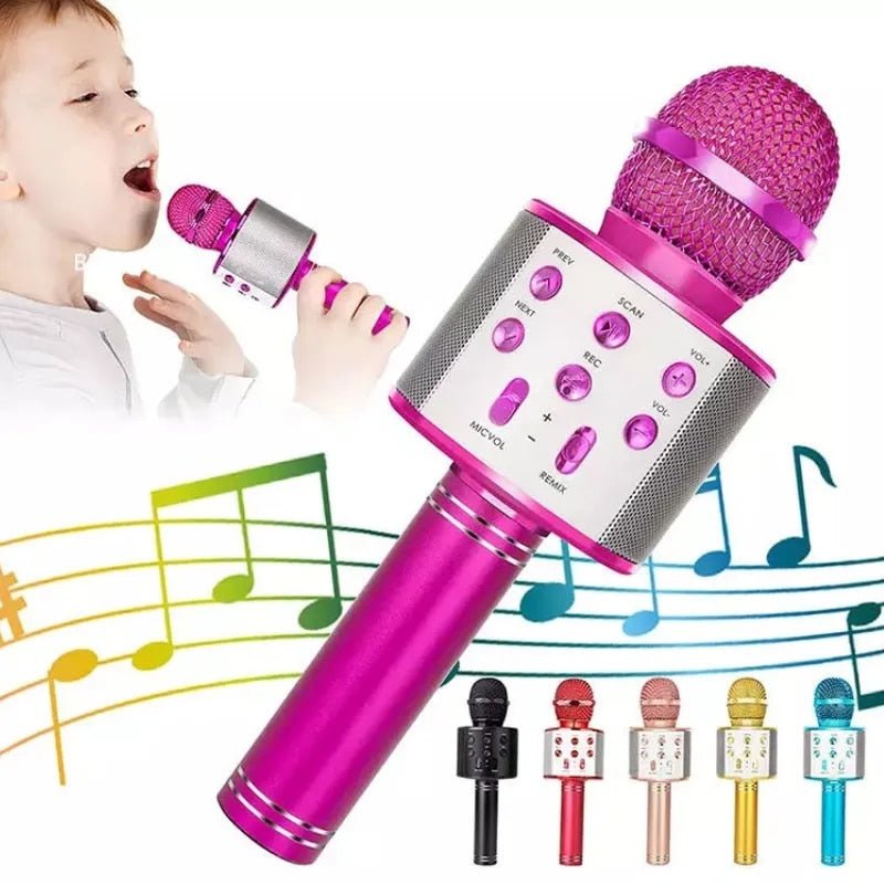 Advanced Bluetooth Karaoke Microphone – Wireless Freedom for Dazzling Performances