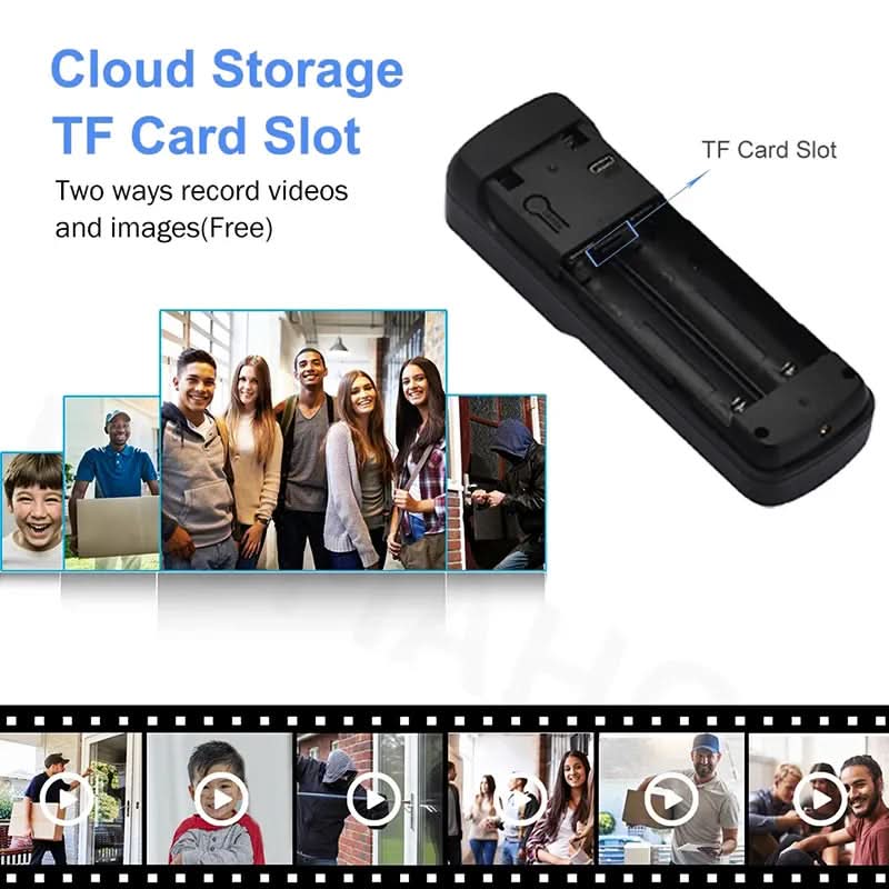 Advanced wireless video doorbell camera with instant alerts and two-way audio