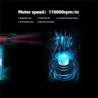 AeroBlitz Ultra-Light Professional Hair Dryer with High-Speed Motor