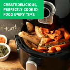 Air Fryer Cheat Sheet Magnets – Cooking Instructions Booklet